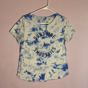 Sunshine & Smoothies t-shirt perfect for summer time